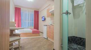 Гостиница Hills Hotel Москва Кровать в общем номере с 3 кроватями-4